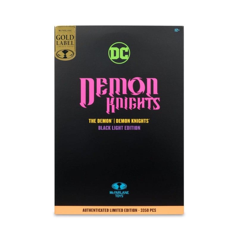 DC Multiverse figurine The Demon (Demon Knights) Black Light Edition (Gold Label) 18 cm | 0787926172072
