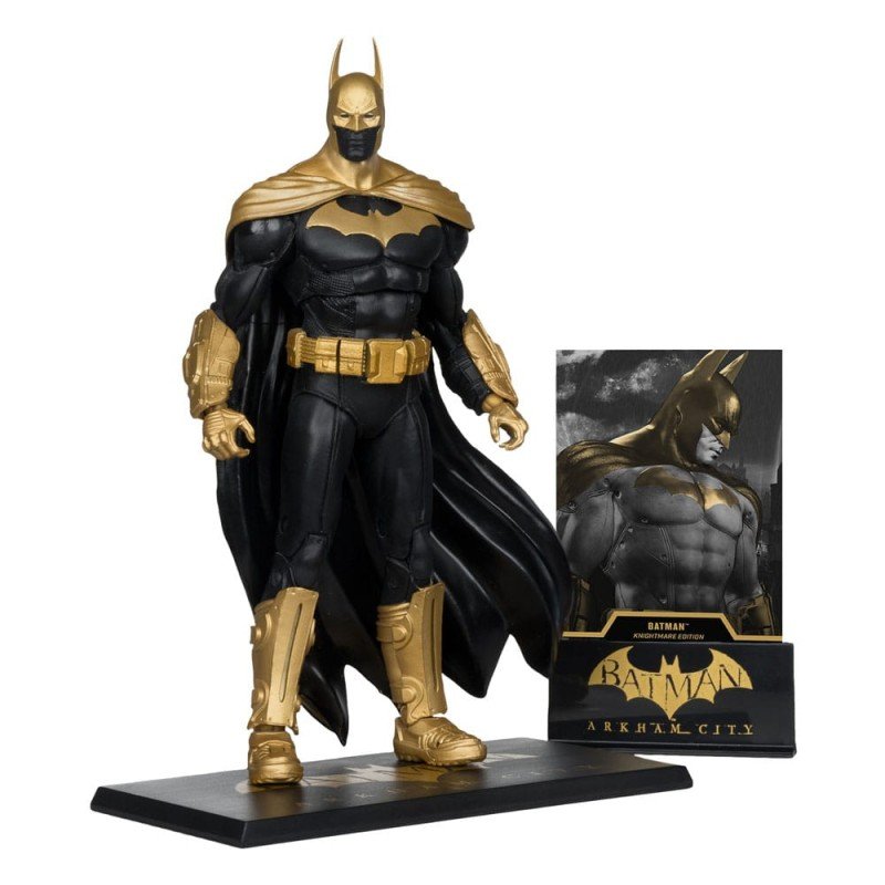 DC Multiverse figurine Batman (Arkham City) Knightmare Edition (Gold Label) 19 cm | 0787926172393