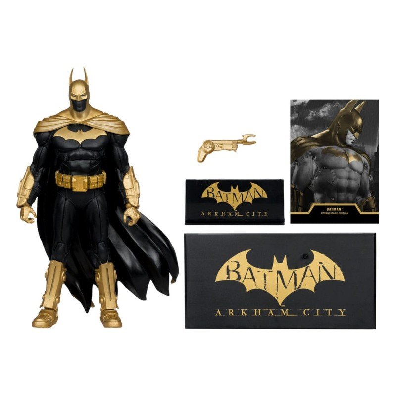 DC Multiverse figurine Batman (Arkham City) Knightmare Edition (Gold Label) 19 cm | 0787926172393