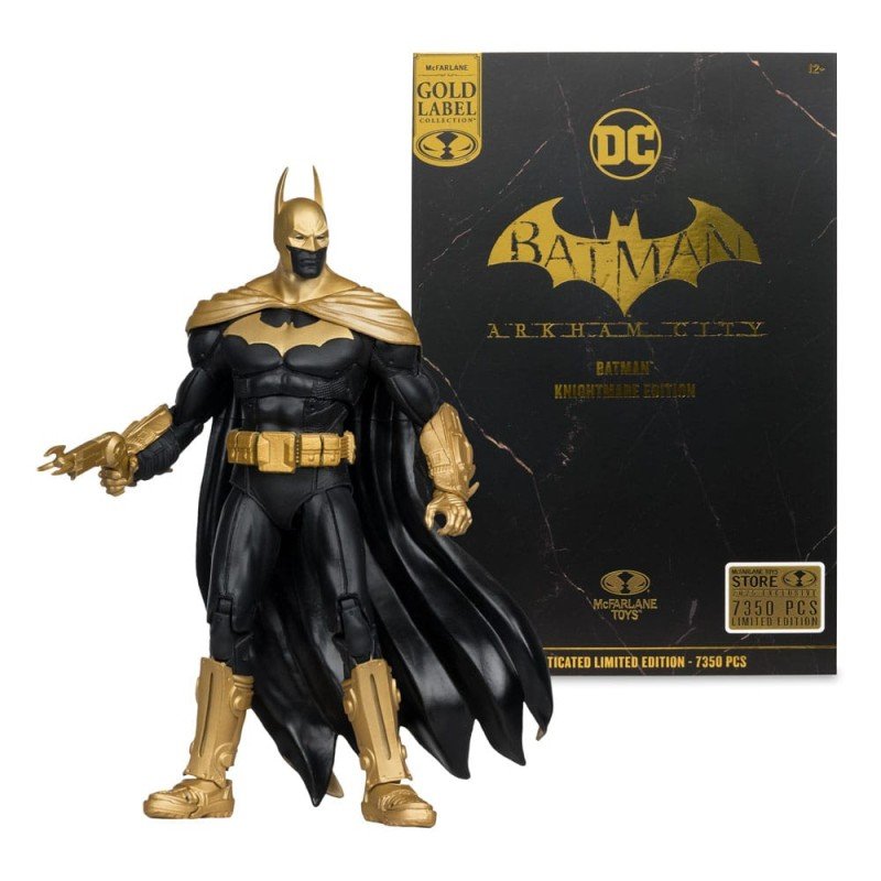 DC Multiverse figurine Batman (Arkham City) Knightmare Edition (Gold Label) 19 cm | 0787926172393