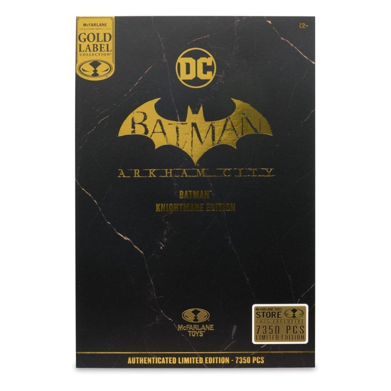 DC Multiverse figurine Batman (Arkham City) Knightmare Edition (Gold Label) 19 cm | 0787926172393