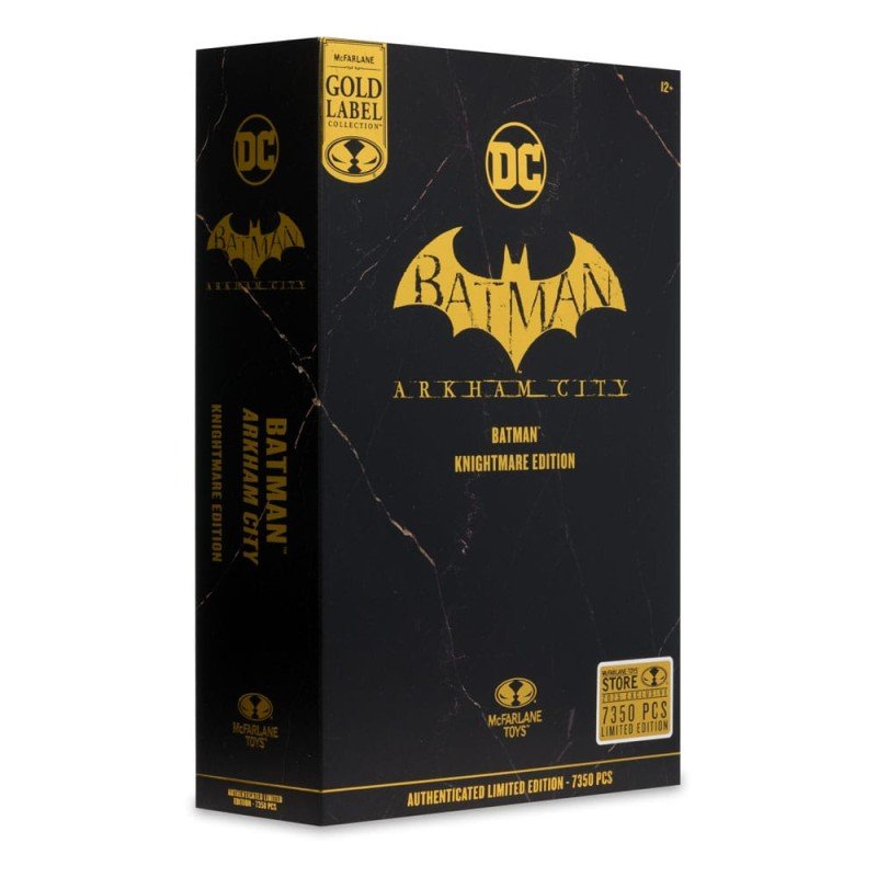 DC Multiverse figurine Batman (Arkham City) Knightmare Edition (Gold Label) 19 cm | 0787926172393