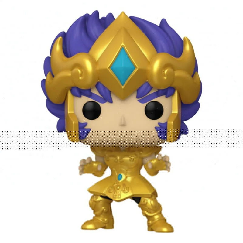 Saint Seiya beeldje Funko POP! Animatie Vinyl Goud Leo Ikki 9 cm | 889698720595