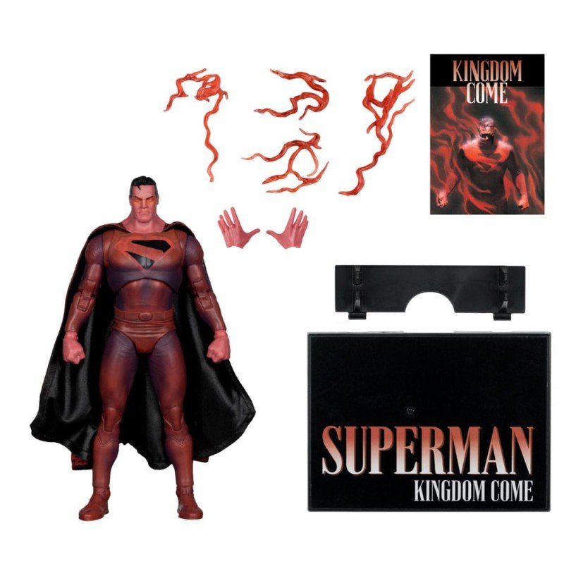DC Multiverse McFarlane Cover Recreations Action Figure Superman (Kingdom Come) (Gold Label) 18 cm | 0787926173475