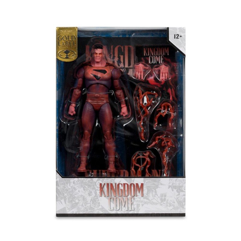 DC Multiverse McFarlane Cover Recreations figurine Superman (Kingdom Come) (Gold Label) 18 cm | 0787926173475