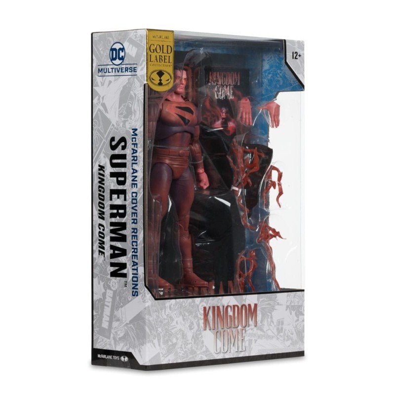 DC Multiverse McFarlane Cover Recreations figurine Superman (Kingdom Come) (Gold Label) 18 cm | 0787926173475