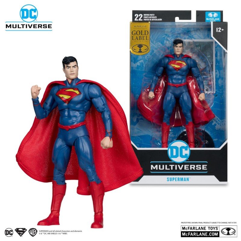 The New 52 DC Multiverse figurine Superman (Gold Label) 18 cm | 0787926174045