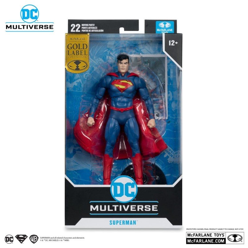 The New 52 DC Multiverse Action Figure Superman (Gold Label) 18 cm | 0787926174045
