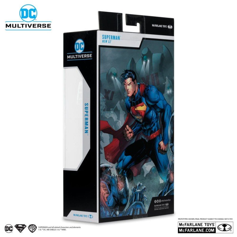 The New 52 DC Multiverse figurine Superman (Gold Label) 18 cm | 0787926174045