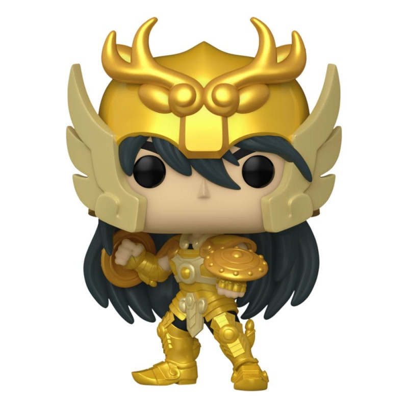 Saint Seiya beeldje Funko POP! Animatie Vinyl Goud Weegschaal Shiryu 9 cm