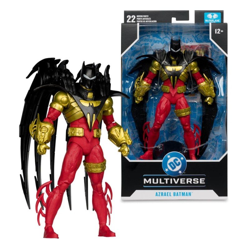 DC Multiverse figurine Azrael Batman (Knightquest) 19 cm | 0787926174274