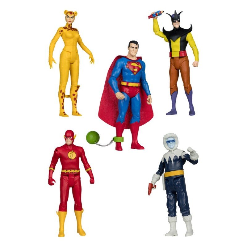 DC Retro assortiment figurines Wave 13 Super Friends Sortiment (6) | 0787926174854