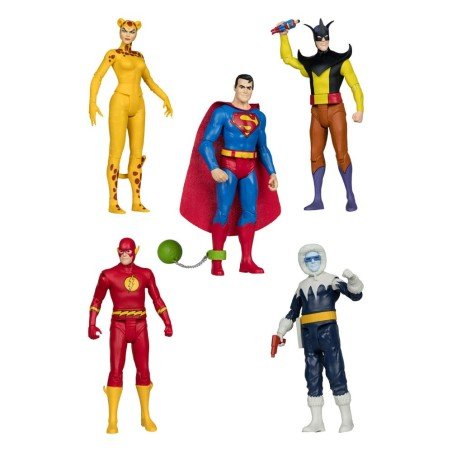 DC Retro assortiment figurines Wave 13 Super Friends Sortiment (6) | 0787926174854