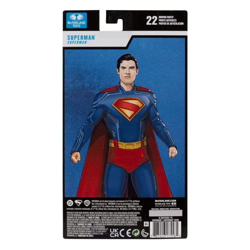 Superman (2025) DC Multiverse figurine Superman18 cm | 0787926175585