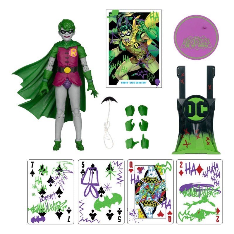 DC Rebirth DC Multiverse figurine Robin (Dick Grayson) (Jokerized) (Gold Label) 18 cm | 0787926175929