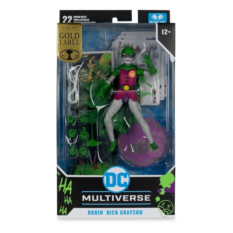 DC Rebirth DC Multiverse figurine Robin (Dick Grayson) (Jokerized) (Gold Label) 18 cm | 0787926175929
