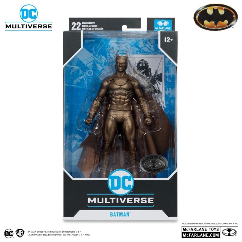 Batman (1989) DC Multiverse figurine Batman (Platinum Edition) 18 cm | 0787926176414