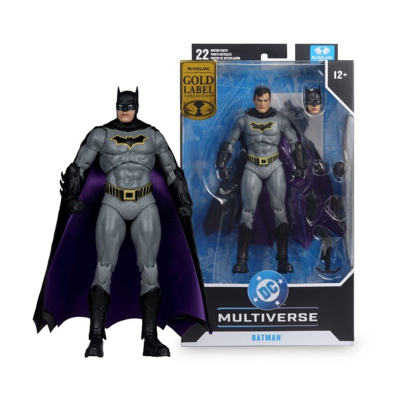 DC Rebirth DC Multiverse figurine Batman (Gold Label) 18 cm | 0787926177091