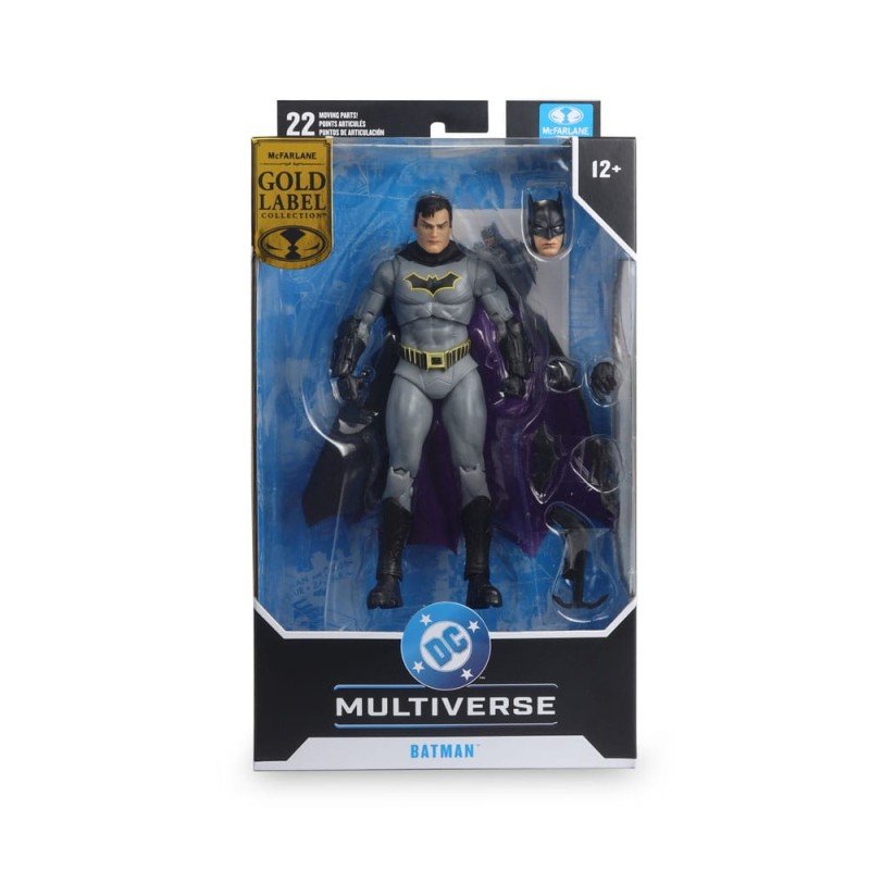 DC Rebirth DC Multiverse figurine Batman (Gold Label) 18 cm | 0787926177091