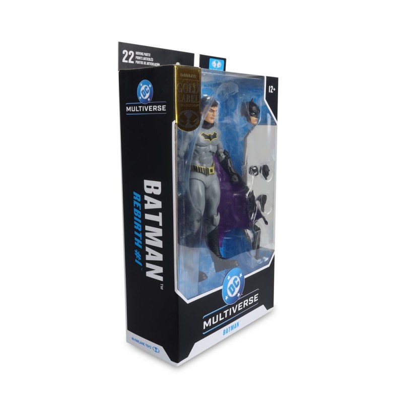 DC Rebirth DC Multiverse figurine Batman (Gold Label) 18 cm | 0787926177091