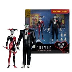 Batman: The Animated Series DC Direct figurines Harley Quinn & The Joker (Mad Love) (Gold Label) 18 cm | 0787926177268