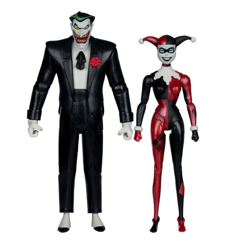 Batman: The Animated Series DC Direct figurines Harley Quinn & The Joker (Mad Love) (Gold Label) 18 cm | 0787926177268