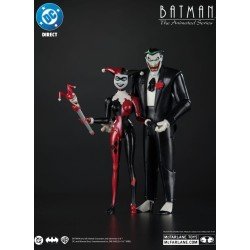 Batman: The Animated Series DC Direct figurines Harley Quinn & The Joker (Mad Love) (Gold Label) 18 cm | 0787926177268