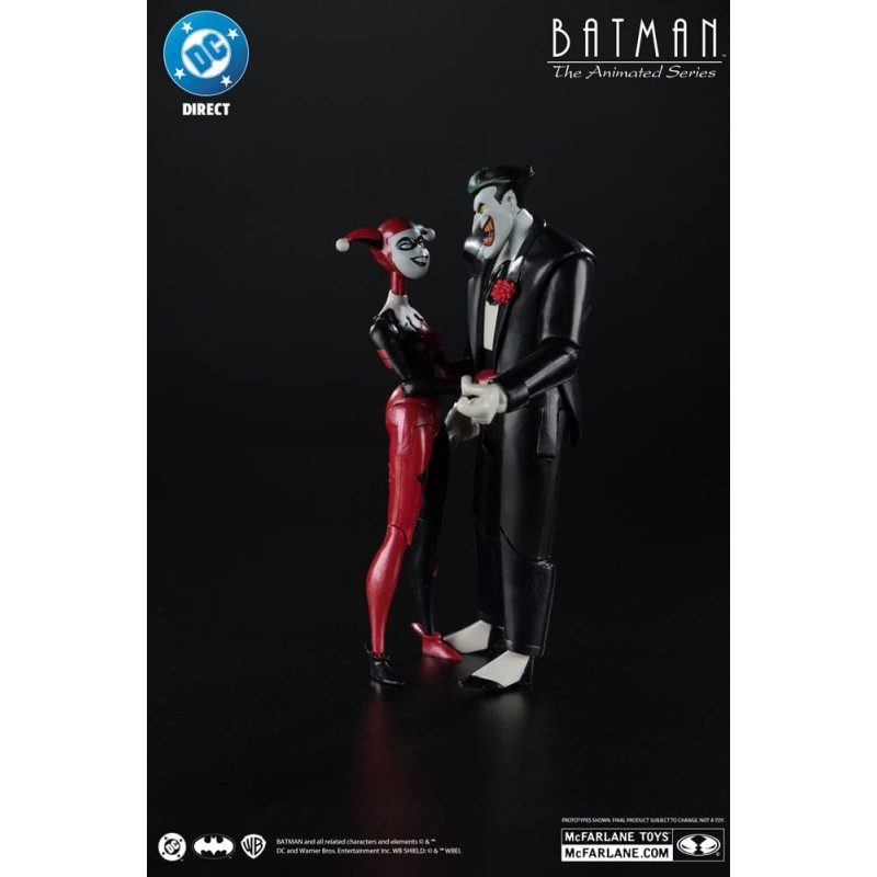 Batman: The Animated Series DC Direct figurines Harley Quinn & The Joker (Mad Love) (Gold Label) 18 cm | 0787926177268