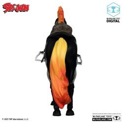 Spawn figurine Bloodaxe avec cheval (Spawn: The Dark Ages) (McFarlane Toys 30th Anniversary) (Gold Label) 18 cm | 0787926902389