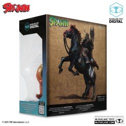 Spawn figurine Bloodaxe avec cheval (Spawn: The Dark Ages) (McFarlane Toys 30th Anniversary) (Gold Label) 18 cm | 0787926902389