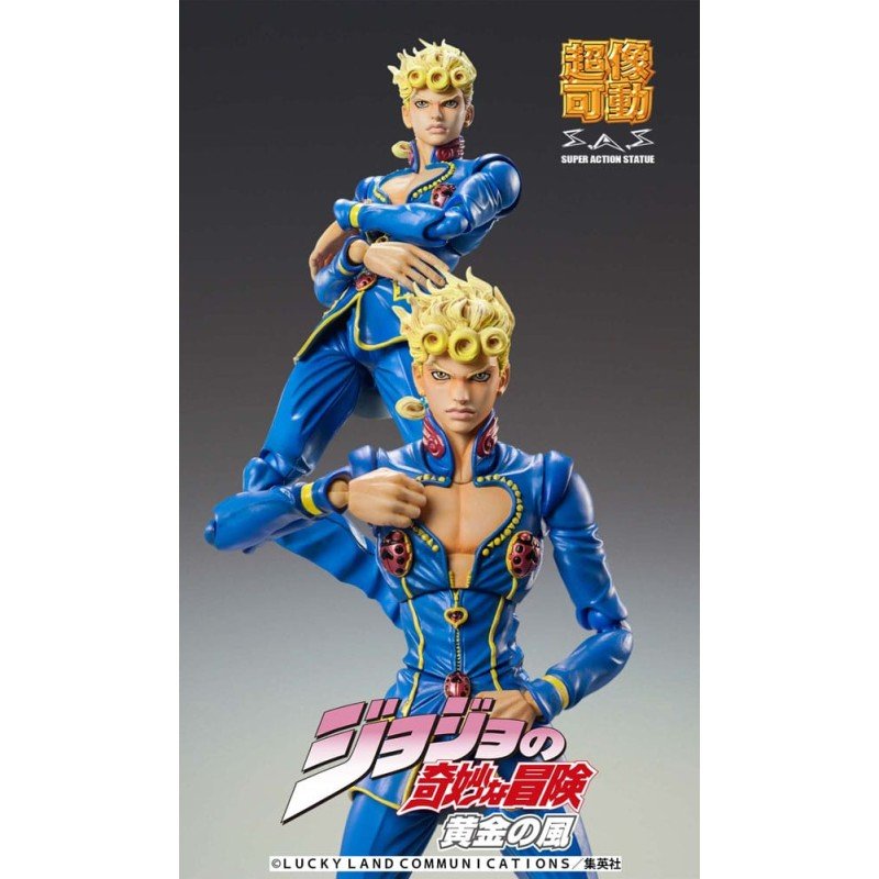 JoJo's Bizarre Adventure Part 5: Golden Wind figurine Chozokado Giorno Giovanna Second 15 cm | 4573699535550