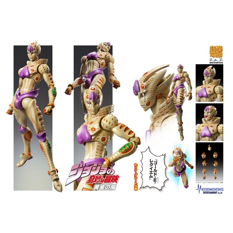 JoJo's Bizarre Adventure Part 5: Golden Wind Action Figure Chozokado G·E·R 16 cm | 4573699535567