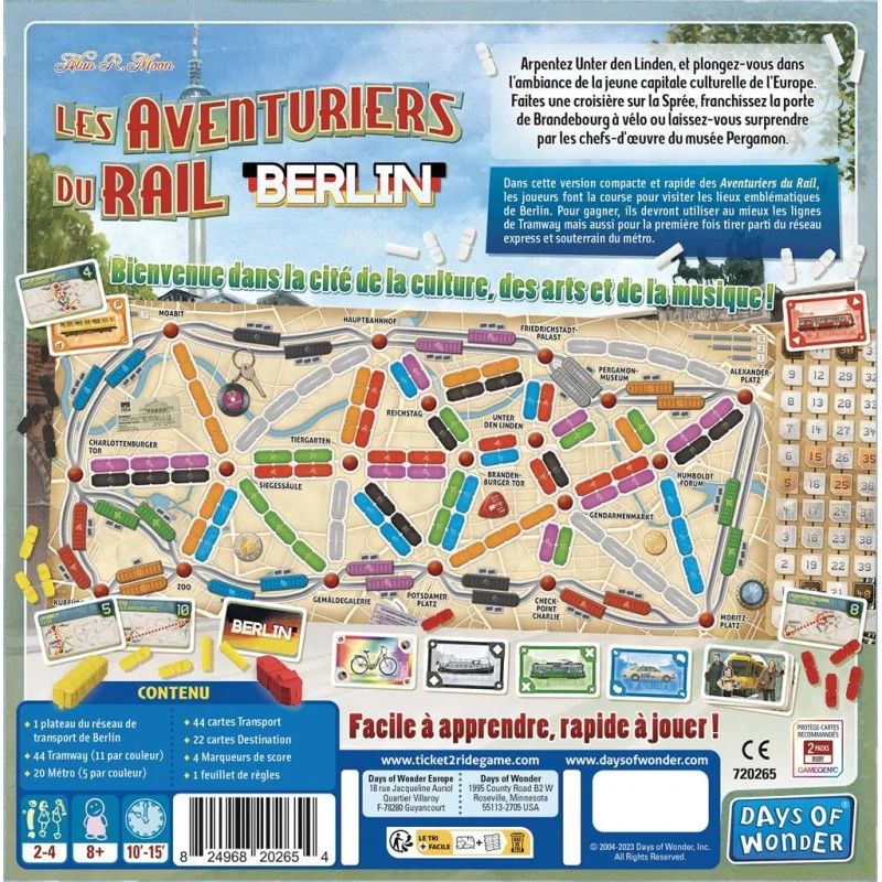 Les Aventuriers du Rail - Berlin | 824968202654