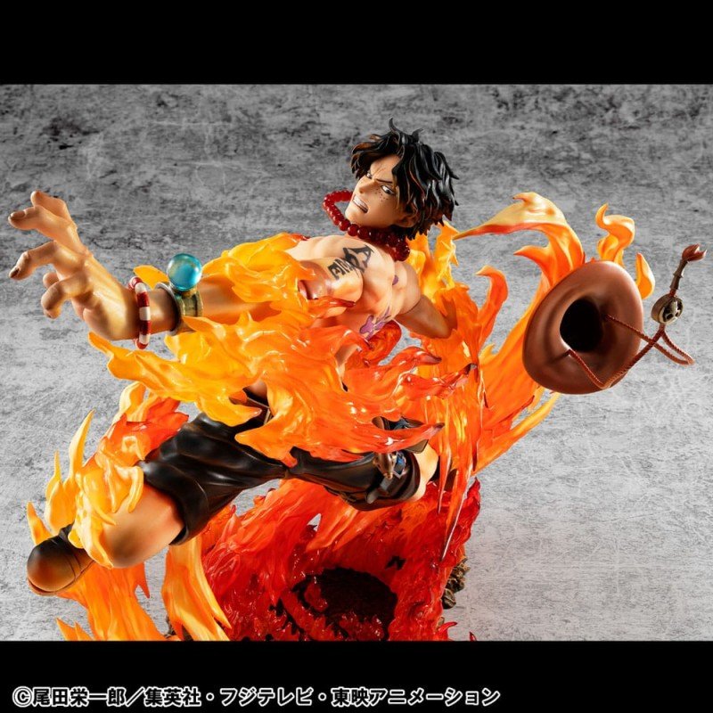 One Piece P.O.P NEO-Maximum PVC Statue Portgas D. Ace 15th Anniversary Super Limited Reprint Ver. 23 cm | 4535123716621
