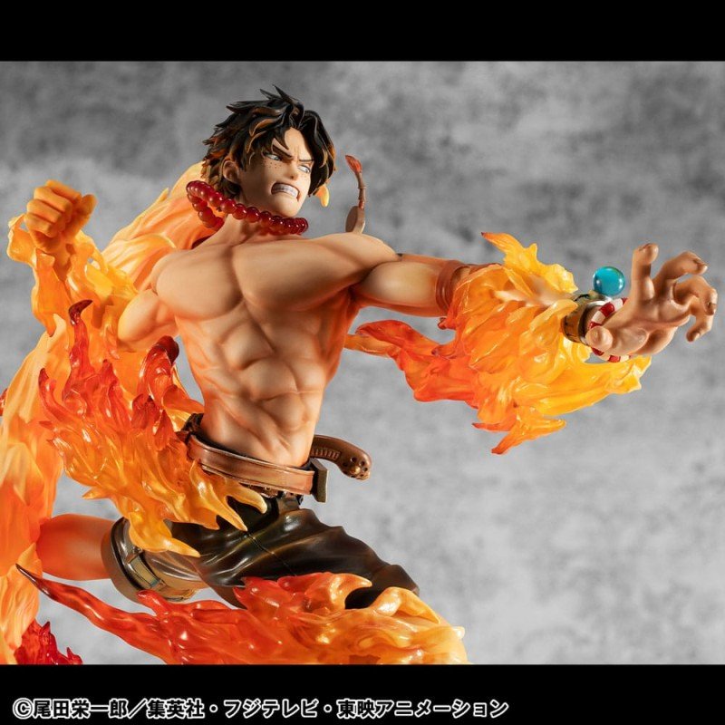 One Piece P.O.P NEO-Maximum PVC Statue Portgas D. Ace 15th Anniversary Super Limited Reprint Ver. 23 cm | 4535123716621