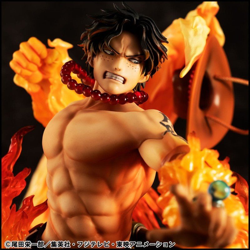 One Piece statuette PVC P.O.P. NEO-Maximum Portgas D. Ace 15th Anniversary Super Limited Reprint Ver. 23 cm | 4535123716621