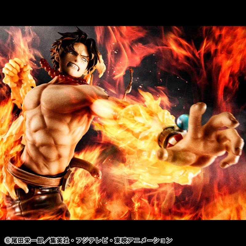 One Piece statuette PVC P.O.P. NEO-Maximum Portgas D. Ace 15th Anniversary Super Limited Reprint Ver. 23 cm | 4535123716621