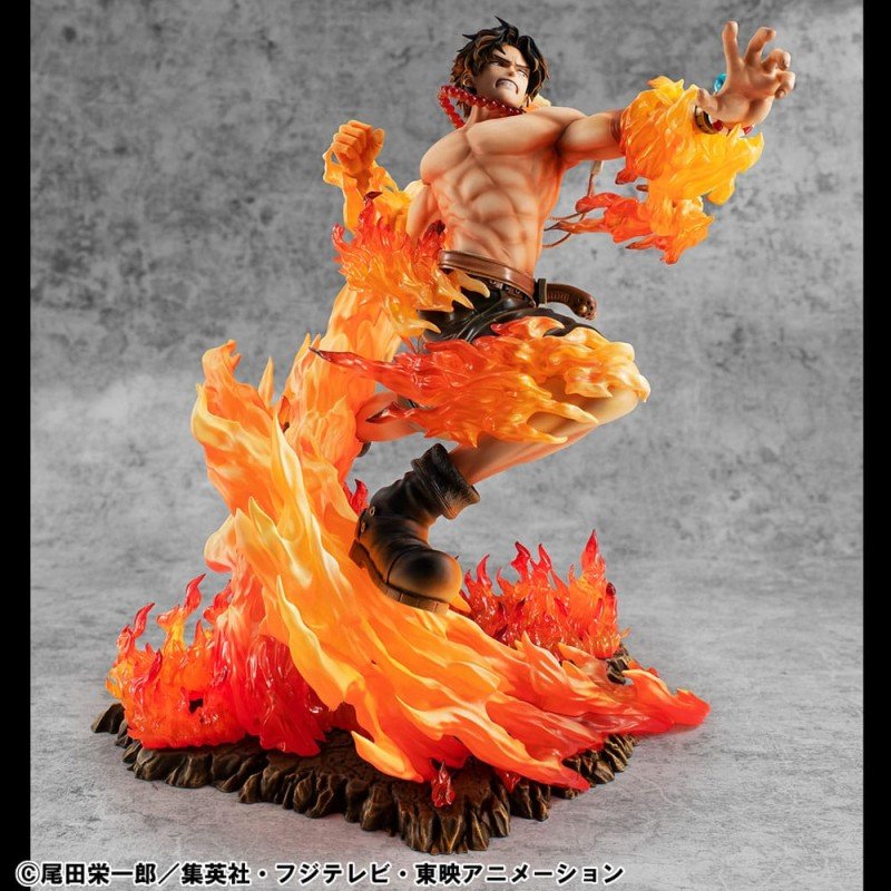 One Piece statuette PVC P.O.P. NEO-Maximum Portgas D. Ace 15th Anniversary Super Limited Reprint Ver. 23 cm | 4535123716621
