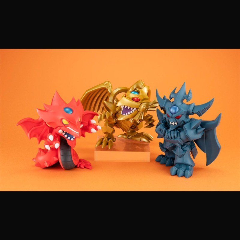 Yu-Gi-Oh! Duel Monsters statuetten PVC Megatoon Red Eyes Black Dragon & The Winged Dragon of Ra 13 cm (with gift) | 4535123842511