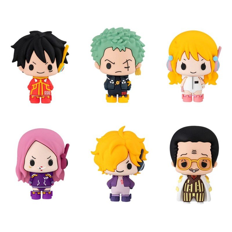 One Piece Chokorin Mascot Series pack 6 trading figures Egghead Ver. 5 cm | 4535123842597