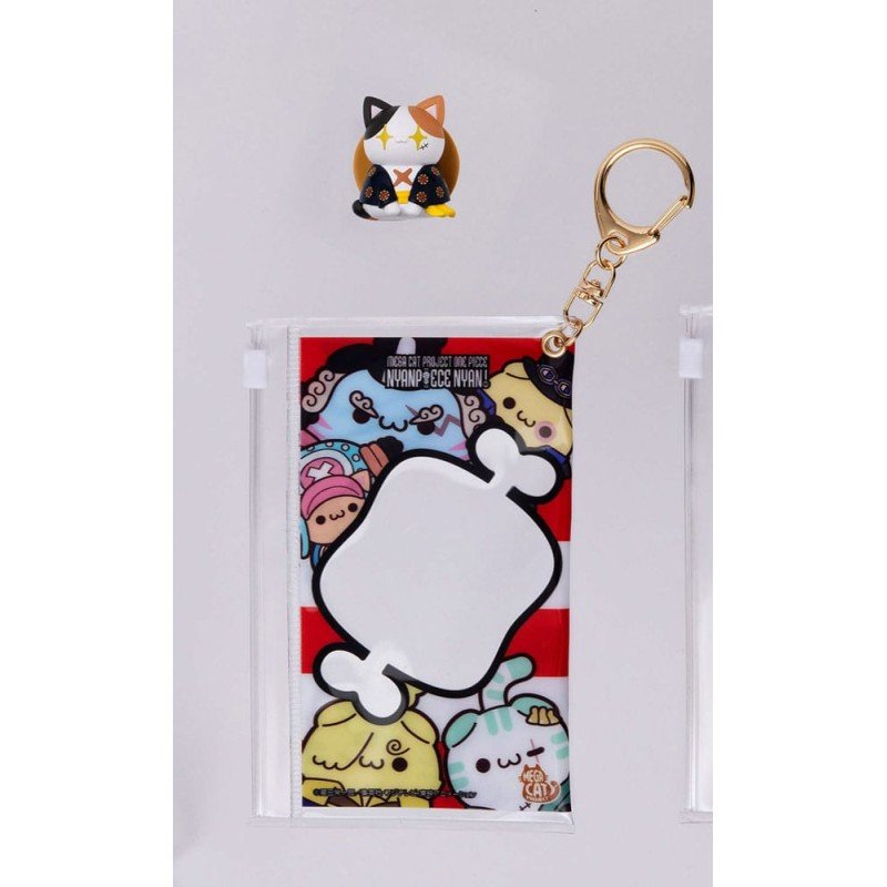 One Piece Mega Cat Project Nyan Piece Nyan! trading figure avec pochette Luffy 2025 Limited Edition 7 cm | 4535123842719