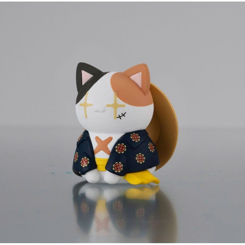 One Piece Mega Cat Project Nyan Piece Nyan! trading figure avec pochette Luffy 2025 Limited Edition 7 cm | 4535123842719