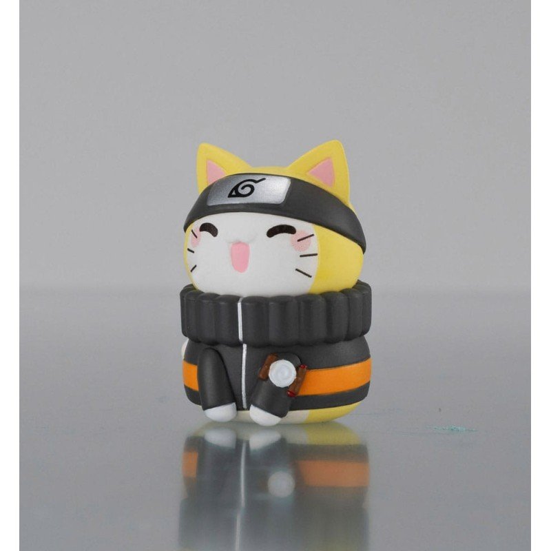 Naruto Shippuden Mega Cat Project Nyaruto Series trading figure avec pochette Naruto 2025 Limited Edition 7 cm | 4535123842726