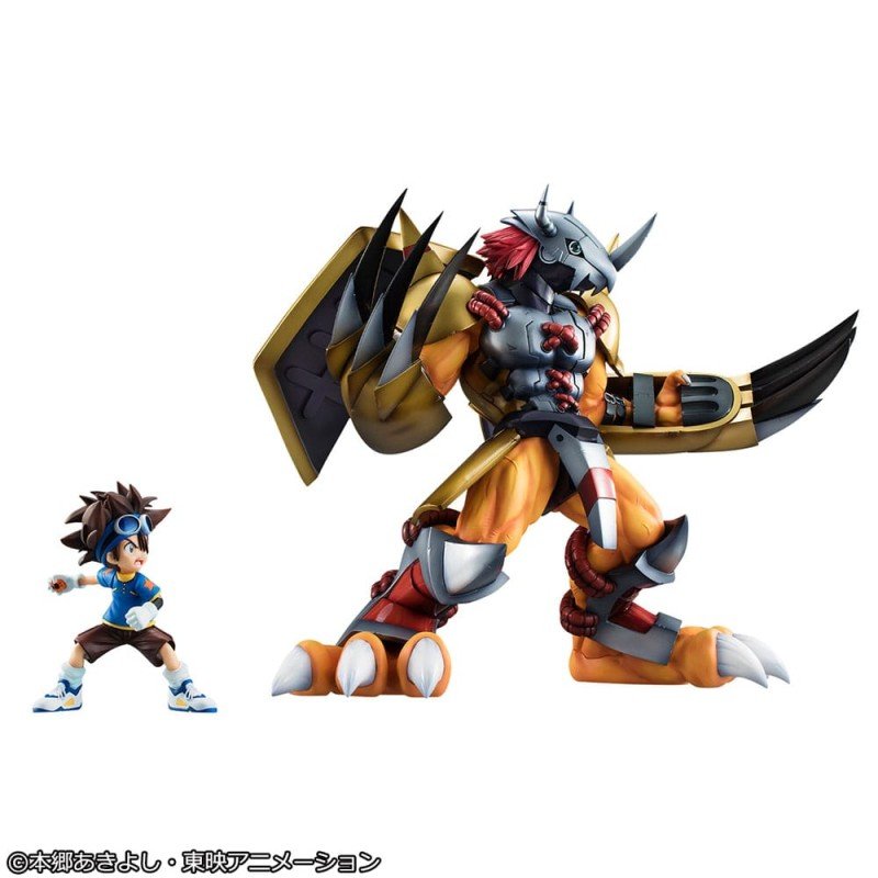 Digimon Adventure Precious G.E.M. Series statuette PVC Wargreymon & Taichi Yagami 25 cm | 4535123843815