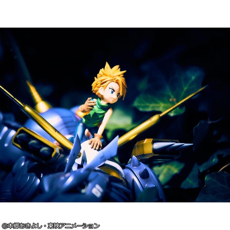 Digimon Adventure G.E.M. Precious Series statuette PVC Metal Garurumon & Ishida Yamato 30 cm | 4535123843822