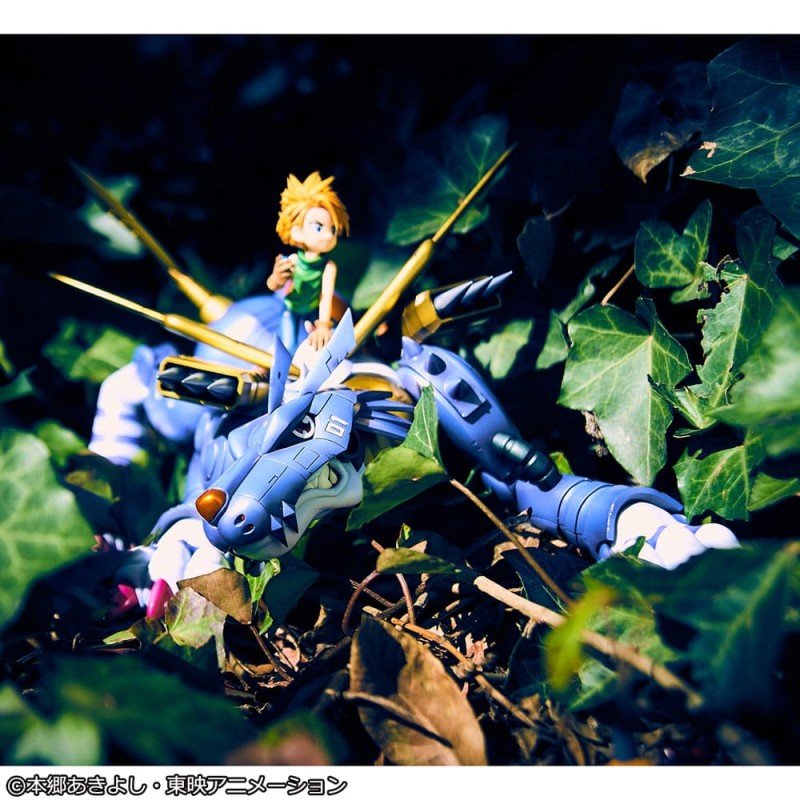 Digimon Adventure G.E.M. Precious Series statuette PVC Metal Garurumon & Ishida Yamato 30 cm | 4535123843822