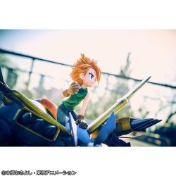 Digimon Adventure G.E.M. Precious Series statuette PVC Metal Garurumon & Ishida Yamato 30 cm | 4535123843822