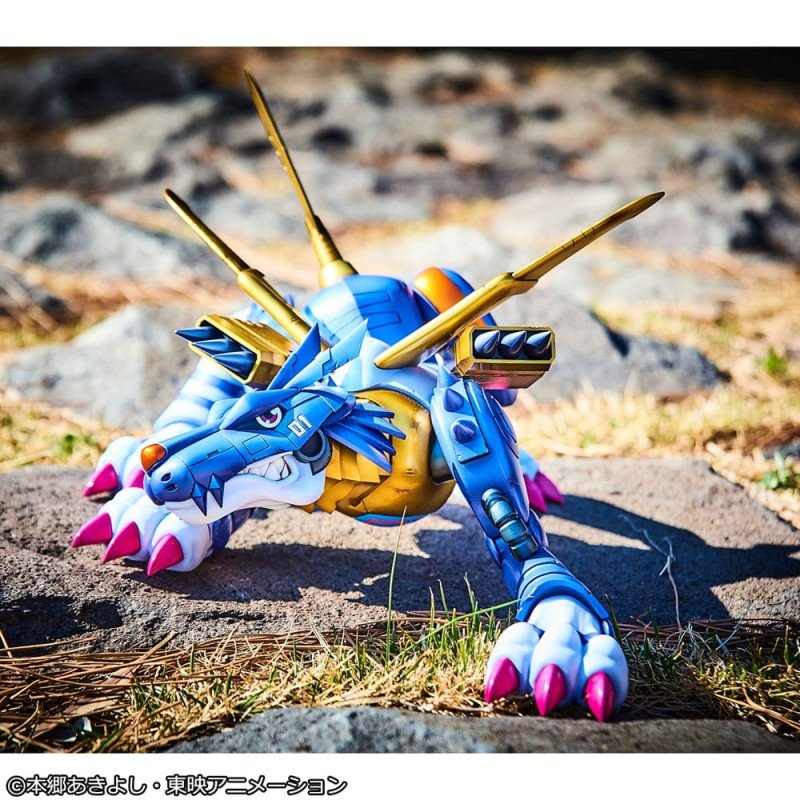 Digimon Adventure G.E.M. Precious Series statuette PVC Metal Garurumon & Ishida Yamato 30 cm | 4535123843822