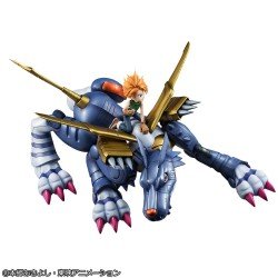 Digimon Adventure G.E.M. Precious Series statuette PVC Metal Garurumon & Ishida Yamato 30 cm | 4535123843822