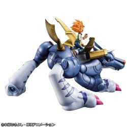 Digimon Adventure G.E.M. Precious Series statuette PVC Metal Garurumon & Ishida Yamato 30 cm | 4535123843822